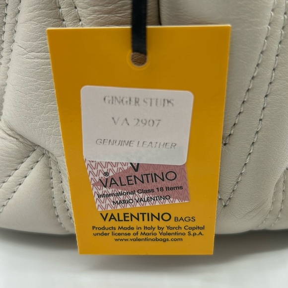 1712- Valentino By Mario Valentino Genuine Italian Leather used - Picture 10 of 12